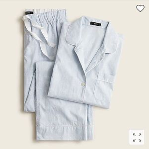 J. Crew long sleeves pajamas peace sign BWT